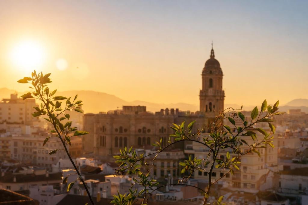 Calle del centro histórico de Málaga